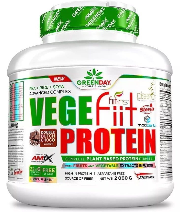 Veganskt proteinpulver Amix Vege Fiit 2kg