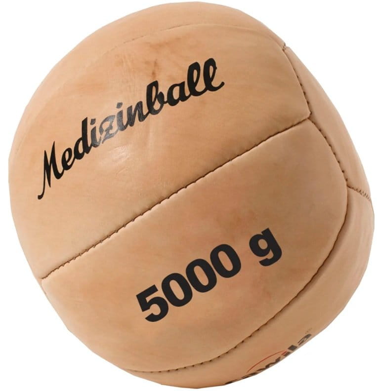 Medicinboll Cawila Leather medicine ball PRO 5.0 kg