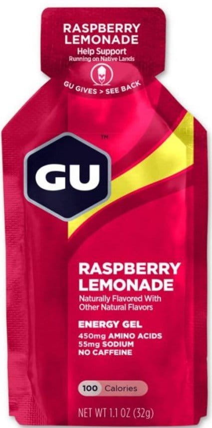 Dryck GU Energy Gel 32 g Raspberry Lemonade