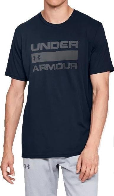 T-shirt Under Armour UA TEAM ISSUE WORDMARK SS-NVY