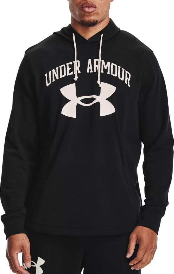 Sweatshirt med huva Under Armour UA RIVAL TERRY BIG LOGO HD