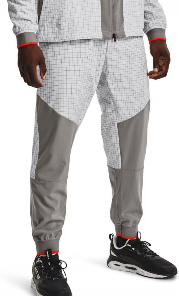 Byxor Under Armour UA RUSH LEGACY WOVEN PANT-GRY