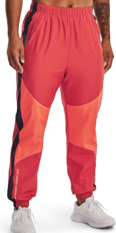 Byxor Under Armour UA Rush Woven Pant -RED