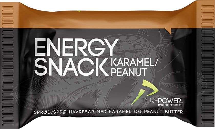 Bar Pure Power Energy Snack Caramel & Peanuts 60g