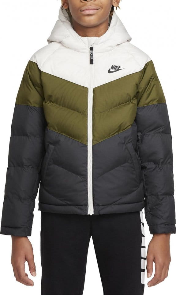 Jacka med huva Nike Sportswear Big Kids Synthetic-Fill Jacket