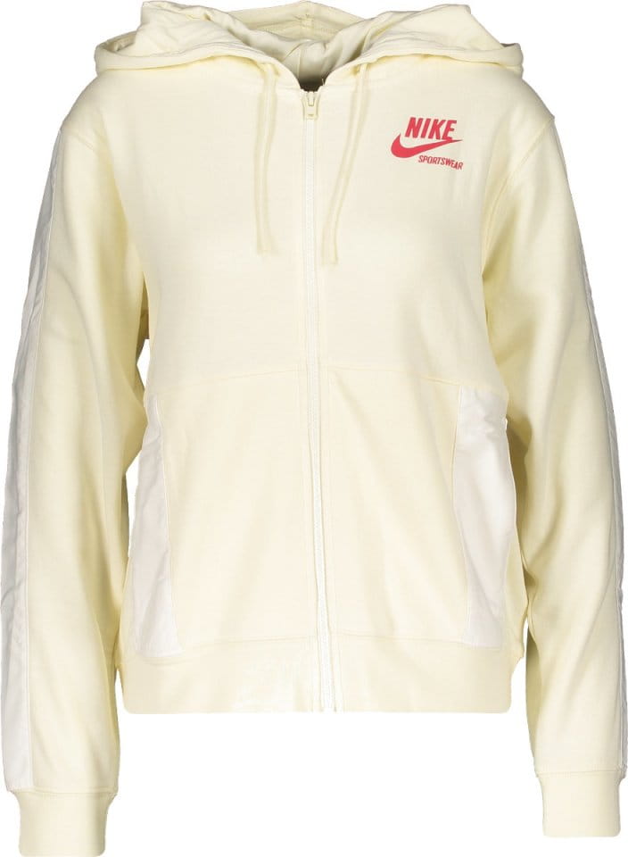 Sweatshirt med huva Nike Sportswear Heritage Women s Full-Zip Fleece Hoodie