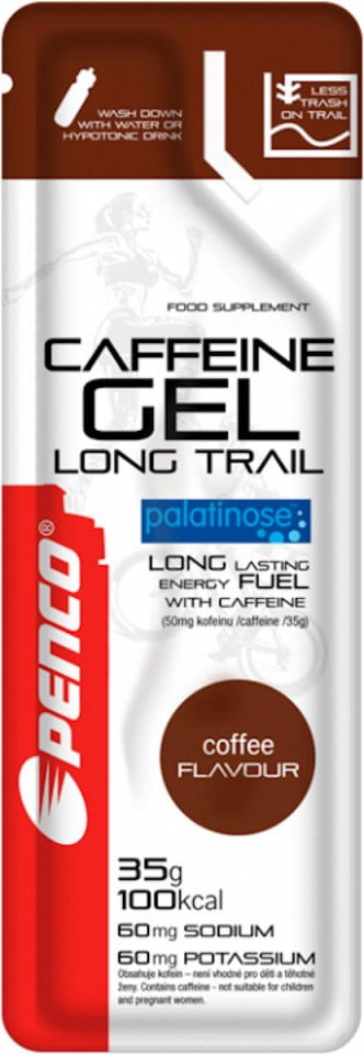 Energigeler PENCO CAFFEINE GEL LONG TRAIL 35g Coffee