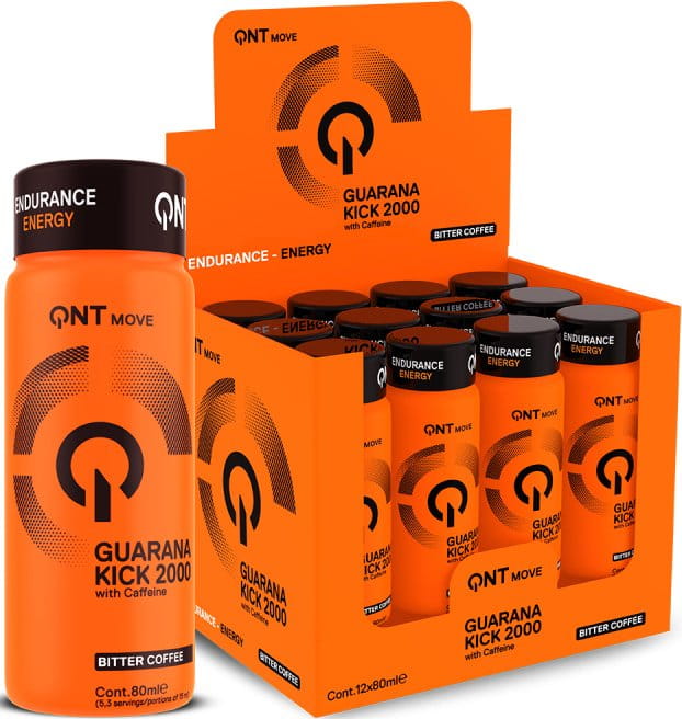 Pre-workout produkter QNT Guarana Kick shot 2000 mg (Guarana + Caffeine)