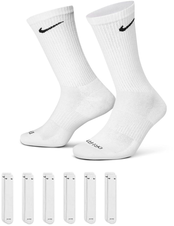 Strumpor Nike Everyday Plus Cushioned Training Crew Socks (6 Pairs)