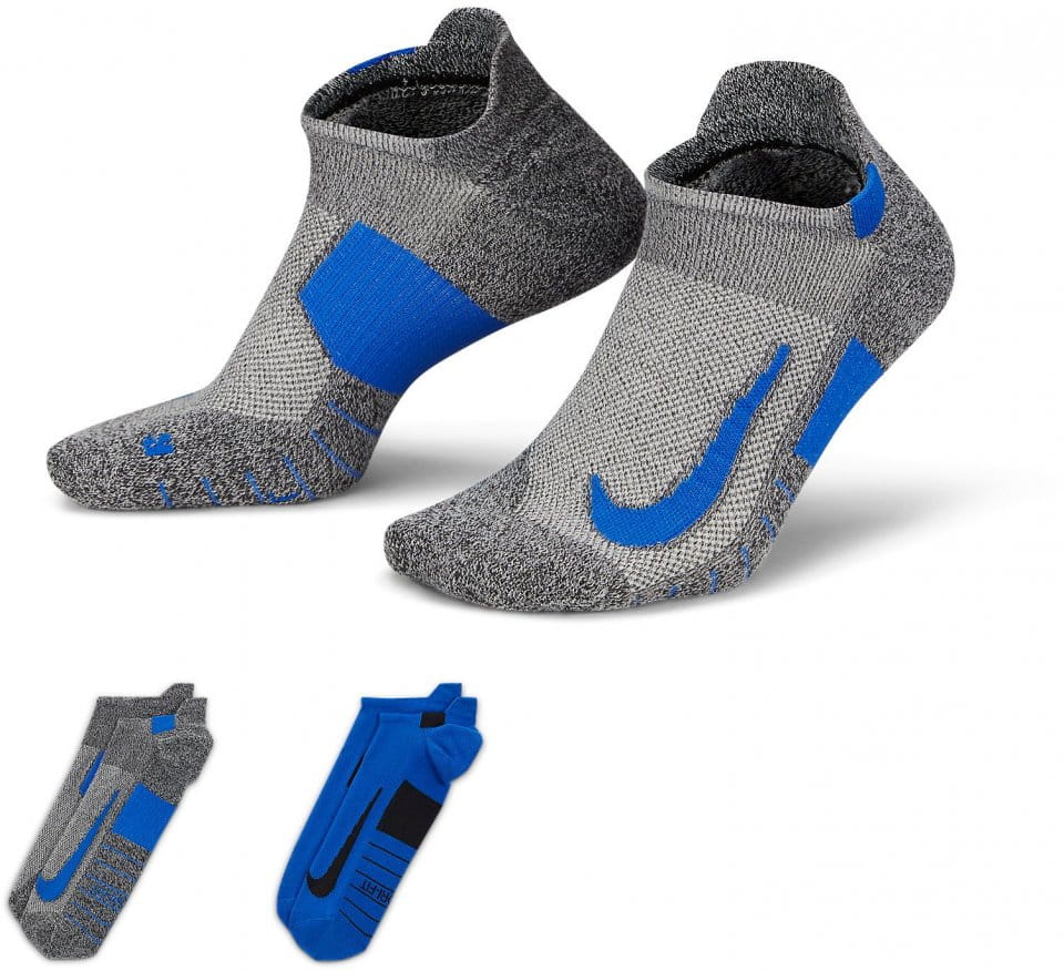 Strumpor Nike Multiplier Running No-Show Socks (2 Pairs)